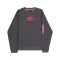 Satin Logo Sweater - vintage grey