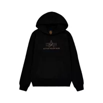 Basic Big Logo TPU Hoodie - black/shiny gold