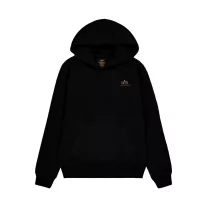Basic Small Logo TPU Hoodie - black/shiny gold