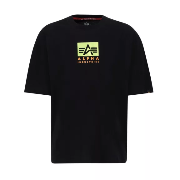 Satin Logo T - black Satin Logo T - black