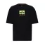 Satin Logo T - black