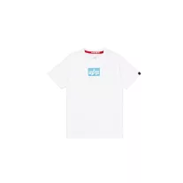 Satin Logo T - white