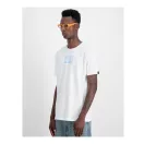 Satin Logo T - white Satin Logo T - white