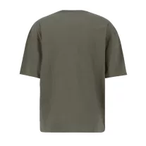 Satin Logo T - dark olive