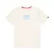 Satin Logo T - vintage white