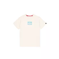Satin Logo T - vintage white