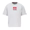Satin Logo T - pastel grey