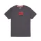 Satin Logo T - vintage grey