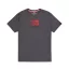 Satin Logo T - vintage grey