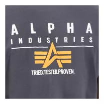 Puff Print Logo BP T - vintage grey