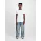 Signature Puff Print BP T - white