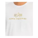 Basic Mid Logo TPU T-Shirt - white/gold Basic Mid Logo TPU T-Shirt - white/gold