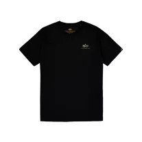 Basic Small Logo TPU T-Shirt - black/shiny gold