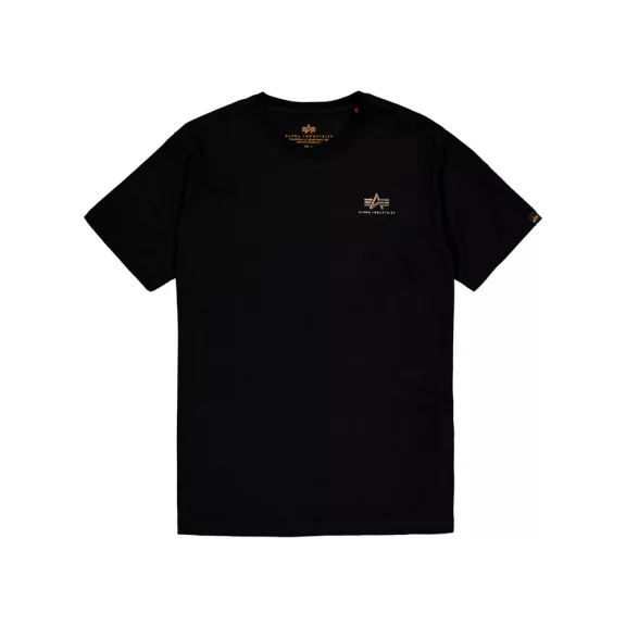 Basic Small Logo TPU T-Shirt - black/shiny gold Basic Small Logo TPU T-Shirt - black/shiny gold