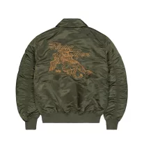 Flying Tigers CWU Bomber Jacket - dark olive