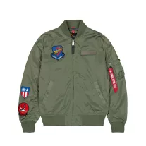 MA-1 TT Flying Tigers Bomber Jacket - sage green