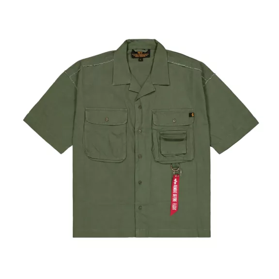Aloha Safari Shirt - dark olive Aloha Safari Shirt - dark olive