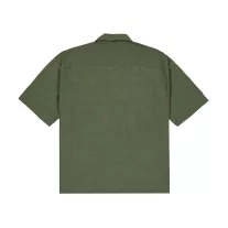 Aloha Safari Shirt - dark olive