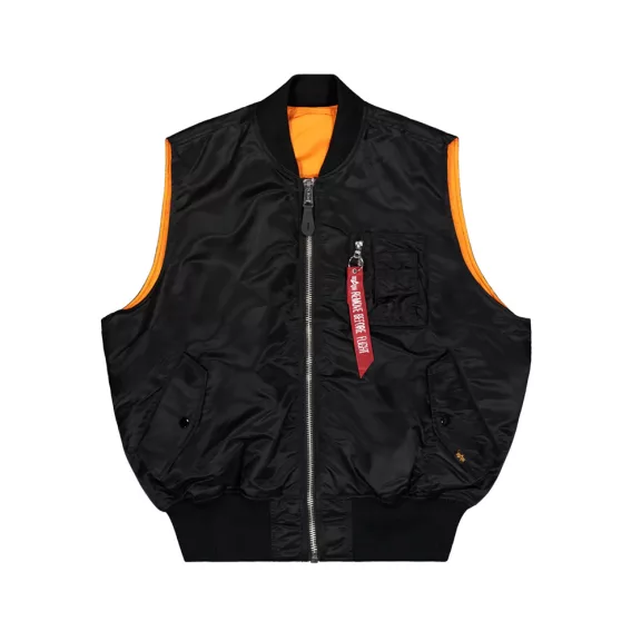 MA-1 Vintage Vest - black MA-1 Vintage Vest - black