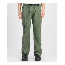Nylon Cargo Pants - sage green