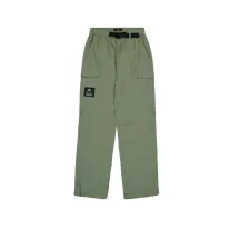Nylon Cargo Pants - sage green