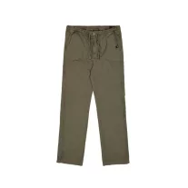 Basic Cotton pant - dark olive