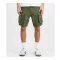 Canvas Cargo Short - dark olive