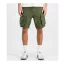Canvas Cargo Short - dark olive