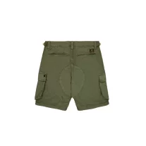 Canvas Cargo Short - dark olive
