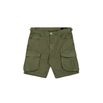Canvas Cargo Short - dark olive