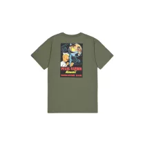 Pearl Harbor Back Print T-Shirt - dark olive