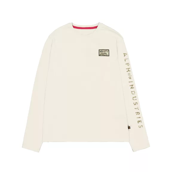 Camo Sleeve Longsleeve - vintage white Camo Sleeve Longsleeve - vintage white