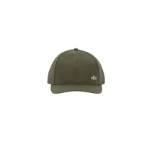 Metal Label Cap - dark olive