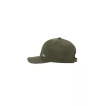 Metal Label Cap - dark olive
