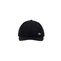Metal Label Cap - black