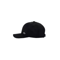Metal Label Cap - black