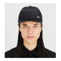 Metal Label Cap - black