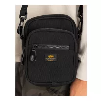 Label Messenger Small Bag - black