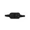 Label Waist Bag - black