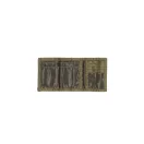 Combat Label Wallet - dark olive Combat Label Wallet - dark olive