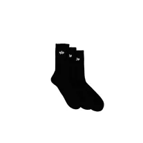 Basic Socks 3 Pairs - black