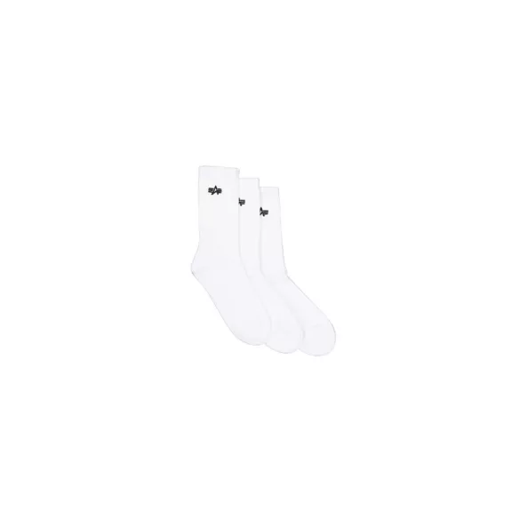 Basic Socks 3 Pairs - white Basic Socks 3 Pairs - white