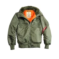 MA-1 Hooded - sage green