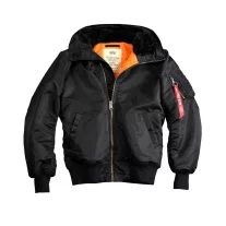 MA-1 Hooded - black