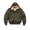 MA-1 Hooded - dark green