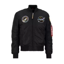 MA-1 VF NASA - black/lilac