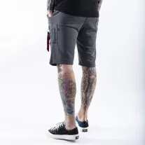 X-Fit Cargo Short - charcoal heather