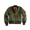 MA-1 VF 59 Long - dark green