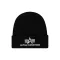 3D Beanie - black/silver