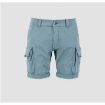 CREW SHORT - greyblue